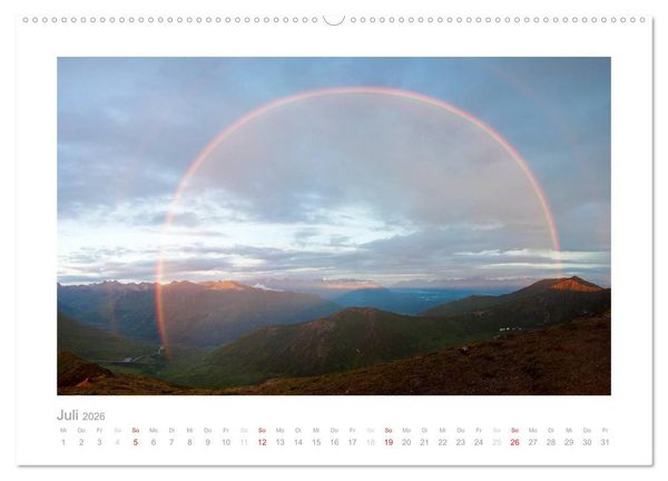 Produktbild: Alaska 2026 (hochwertiger Premium Wandkalender 2026 DIN A2 quer), Kunstdruck in Hochglanz