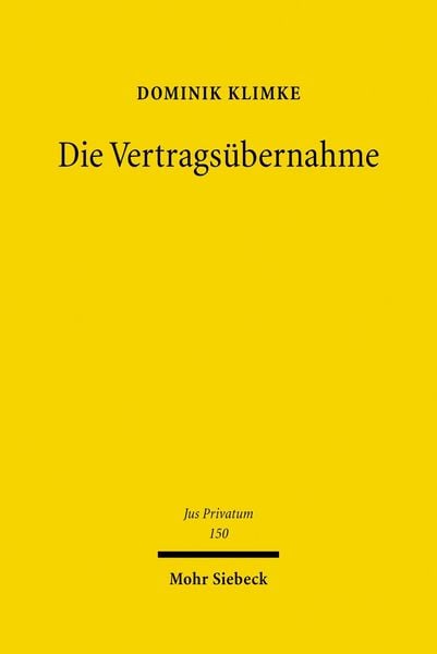 Produktbild: Die Vertrags&uuml;bernahme