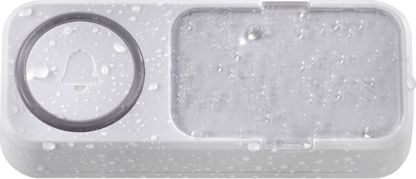 Produktbild: Sygonix SY-4671640 Funkklingel Komplett-Set mit Namensschild, selbst bespielbar