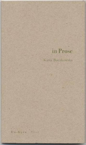 Produktbild: In Prose