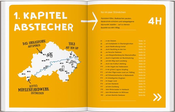 52 kleine & große Eskapaden im bayerischen Inn-Salzach
