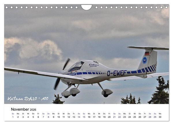Produktbild: Fliegerschule Wasserkuppe (Wandkalender 2026 DIN A4 quer), CALVENDO Monatskalender