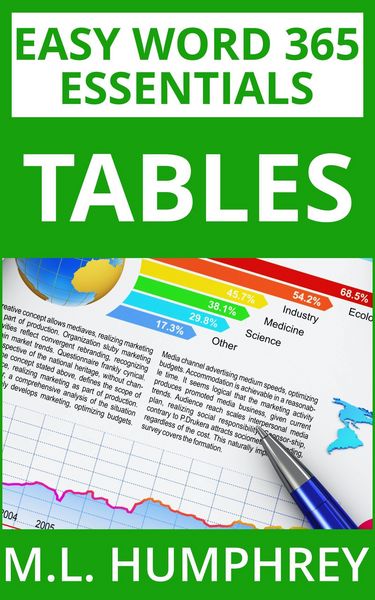 Produktbild: Word 365 Tables (Easy Word 365 Essentials, #4)