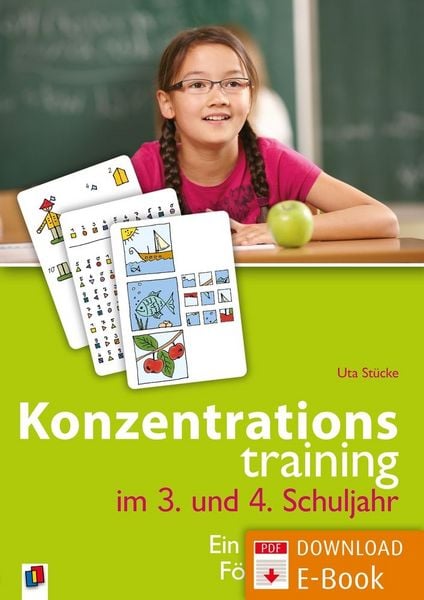 Produktbild: Konzentrationstraining im 3. und 4. Schuljahr