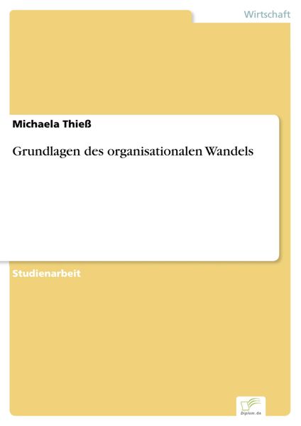 Produktbild: Grundlagen des organisationalen Wandels