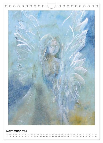 Produktbild: Angel paintings (Wall Calendar 2026 DIN A4 portrait), CALVENDO 12 Month Wall Calendar