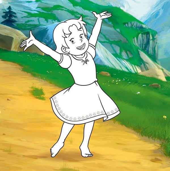 Heidi: Mein Malblock