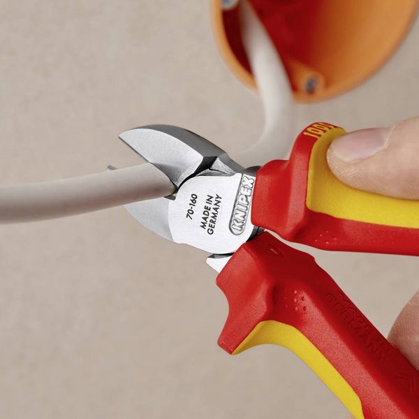 Produktbild: Knipex 70 06 160 T VDE Seitenschneider 160mm