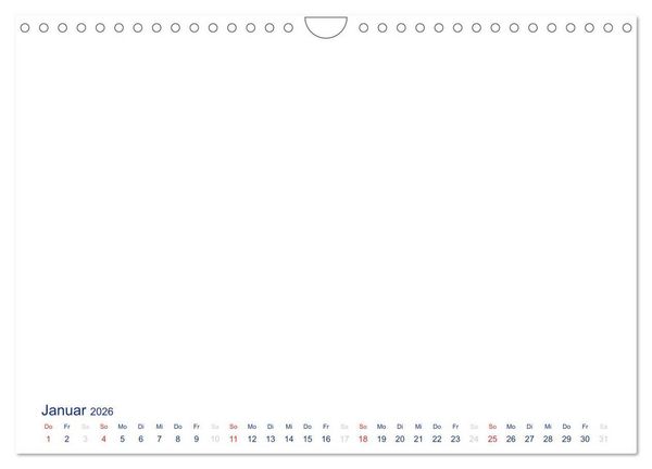 Produktbild: Farbiger Bastelkalender (Wandkalender 2026 DIN A4 quer), CALVENDO Monatskalender