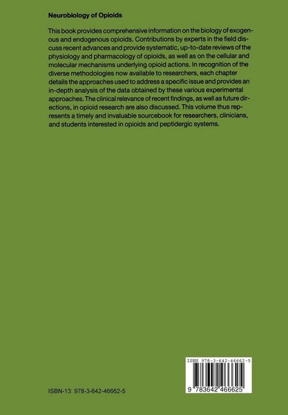 Produktbild: Neurobiology of Opioids