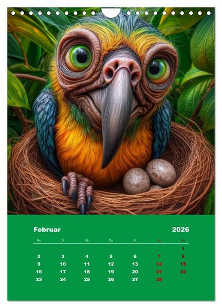 Produktbild: Waldo und Stefler (Wandkalender 2026 DIN A4 hoch), CALVENDO Monatskalender