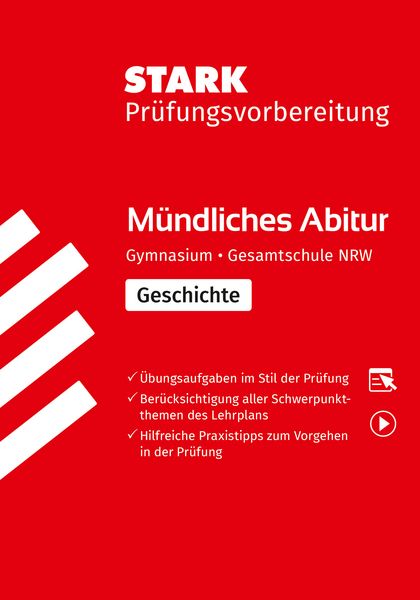 Produktbild: STARK M&uuml;ndliche Abiturpr&uuml;fung NRW - Geschichte