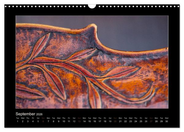 Produktbild: A violin only (Wall Calendar 2026 DIN A3 landscape), CALVENDO 12 Month Wall Calendar