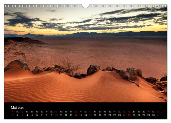 Produktbild: Das Licht Namibias (Wandkalender 2026 DIN A3 quer), CALVENDO Monatskalender