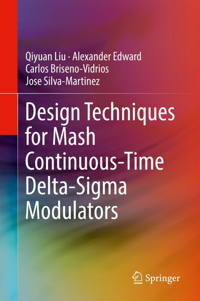 Produktbild: Design Techniques for Mash Continuous-Time Delta-Sigma Modulators