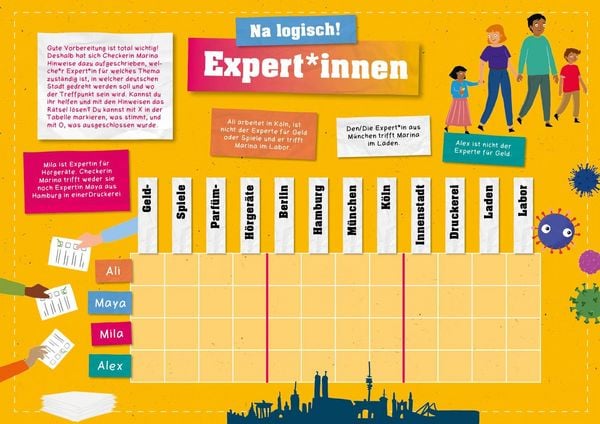 Produktbild: Checkerin Marina: Der spannende Spiel- und R&auml;tselblock