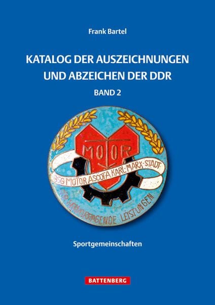 Produktbild: Katalog der Auszeichnungen und Abzeichen der DDR, Band 2