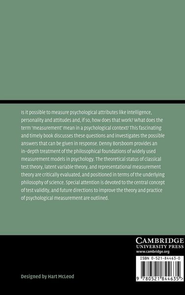 Produktbild: Measuring the Mind