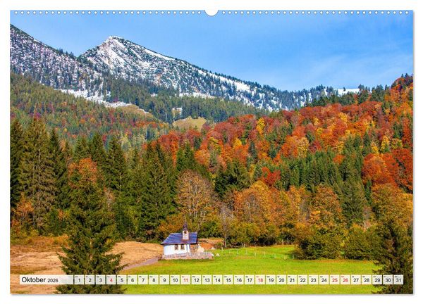Produktbild: Gr&uuml;&szlig;e aus Unken (Wandkalender 2026 DIN A2 quer), CALVENDO Monatskalender