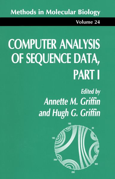 Produktbild: Computer Analysis of Sequence Data, Part I