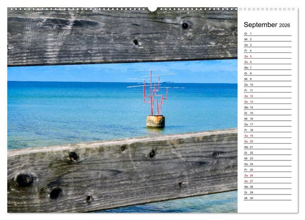 Produktbild: Travem&uuml;nder Durchblicke (Wandkalender 2026 DIN A2 quer), CALVENDO Monatskalender