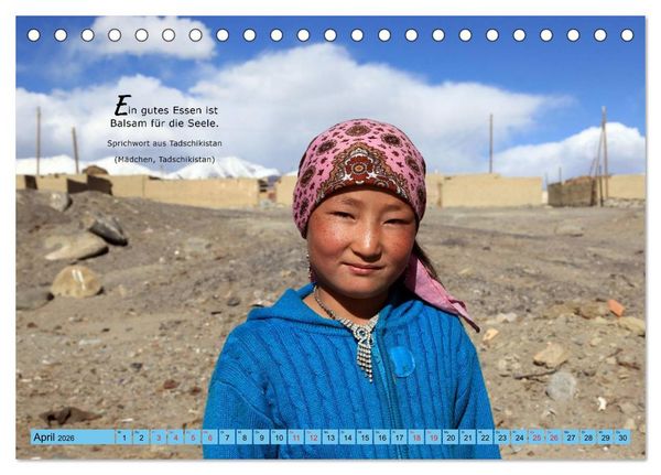 Produktbild: Lebensweisheiten aus aller Welt (Tischkalender 2026 DIN A5 quer), CALVENDO Monatskalender
