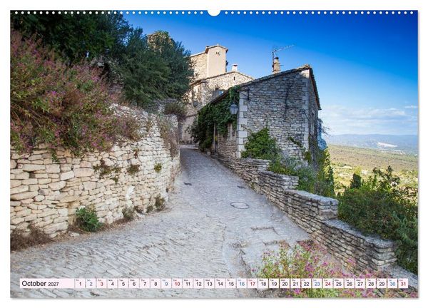 Produktbild: Provence. A journey through the villages of the French Provence (Wall Calendar 2027 DIN A2 landscape), CALVENDO 12 Month Wall Calendar