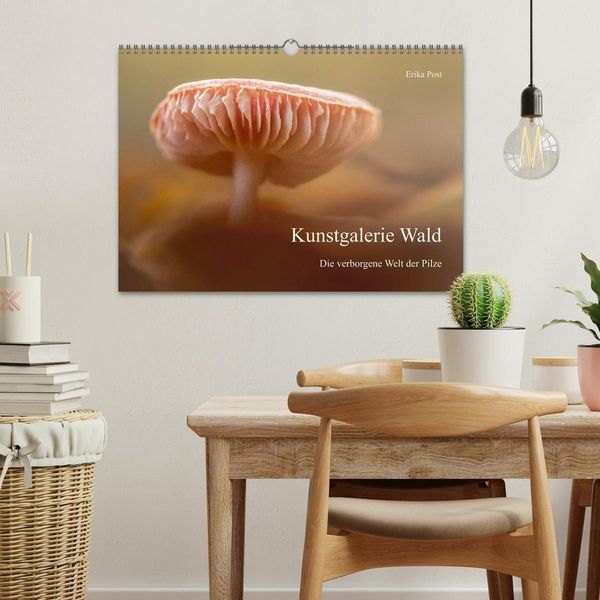 Produktbild: Kunstgalerie Wald - die verborgene Welt der Pilze (Wandkalender 2027 DIN A3 quer), CALVENDO Monatskalender