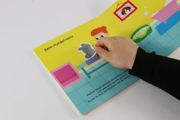 Produktbild: Stickerspa&szlig; f&uuml;r kleine H&auml;nde - Tierkinder