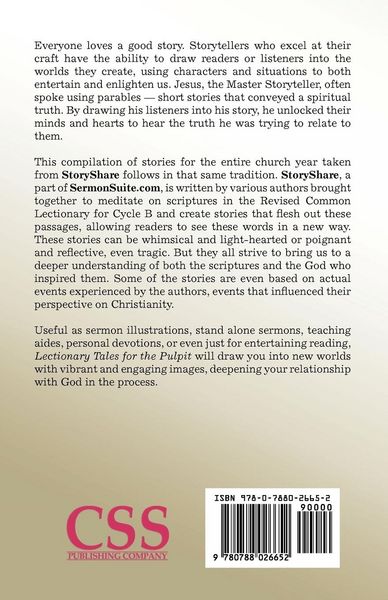 Produktbild: Lectionary Tales for the Pulpit, Series VII, Cycle B for the Revised Common Lectionary
