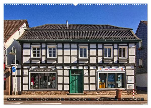Produktbild: Stadtansichten Overath - Die charmante Stadt an Agger und S&uuml;lz (hochwertiger Premium Wandkalender 2026 DIN A2 quer), Kunstdruck in Hochglanz