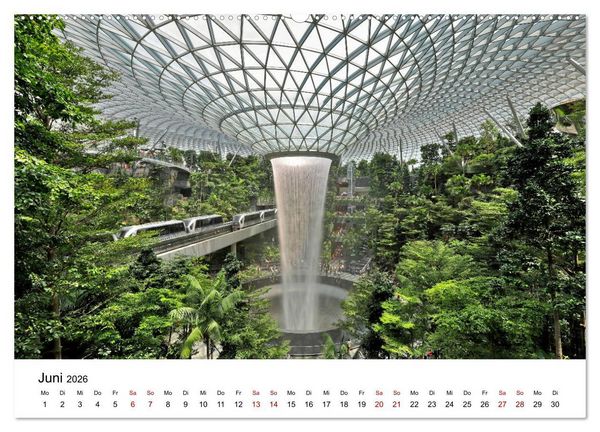 Produktbild: Singapur - Perle S&uuml;dostasiens (Wandkalender 2026 DIN A2 quer), CALVENDO Monatskalender