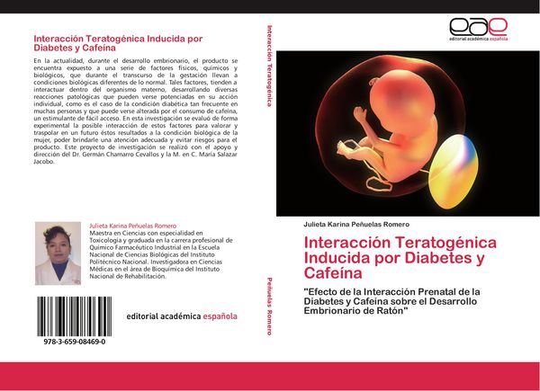 Produktbild: Interacci&oacute;n Teratog&eacute;nica Inducida por Diabetes y Cafe&iacute;na