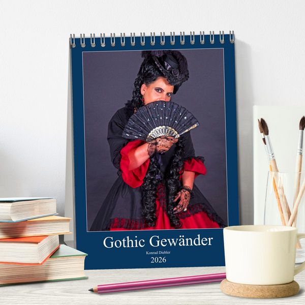 Produktbild: Gothic Gew&auml;nder (Tischkalender 2026 DIN A5 hoch), CALVENDO Monatskalender