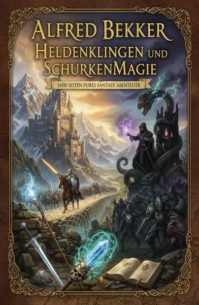 Produktbild: Heldenklingen und Schurkenmagie: 1600 Seiten pures Fantasy Abenteuer