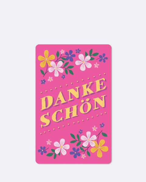 Produktbild: Lunacard Postkarte *Dankesch&ouml;n