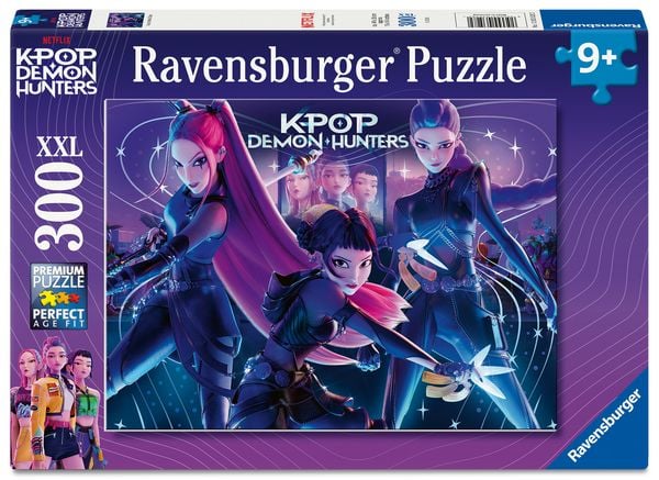 Produktbild: Kinderpuzzle 300 XXL Teile - KPop Demon Hunters - Rumi, Mira & Zoey
