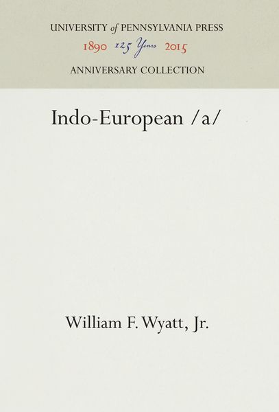 Produktbild: Indo-European /A