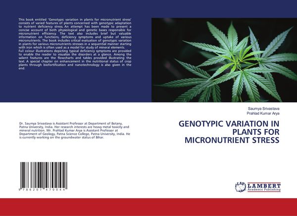 Produktbild: Genotypic Variation in Plants For Micronutrient Stress