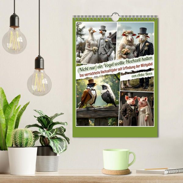 Produktbild: Nicht nur ein Vogel wollte Hochzeit halten (Wandkalender 2027 DIN A4 hoch), CALVENDO Monatskalender