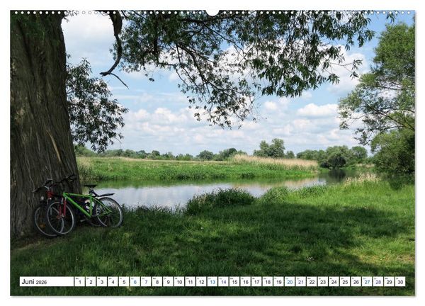 Produktbild: Ein Sommer im Havelland - Spaziergang entlang am Havelradweg (hochwertiger Premium Wandkalender 2026 DIN A2 quer), Kunstdruck in Hochglanz