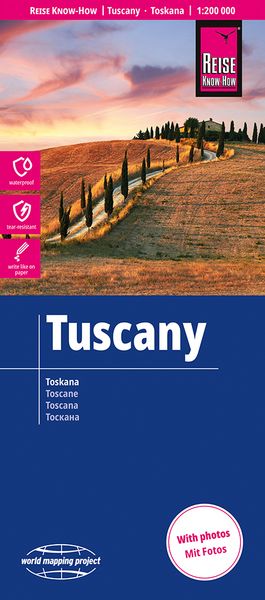 Reise Know-How Landkarte Toskana | Tuscany (1:200.000), Sonstige von , Reise Know-How Verlag Peter Rump GmbH, 9783831774975