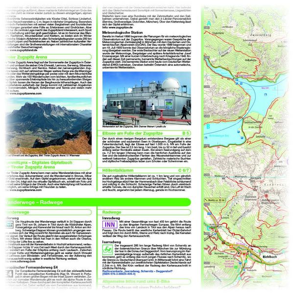 Produktbild: Publicpress Rad- und Wanderkarte Zugspitze, Wettersteingebirge, Mieminger Kette 1:35.000