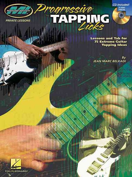 Produktbild: Progressive Tapping Licks: Private Lessons Series [With CD (Audio)]