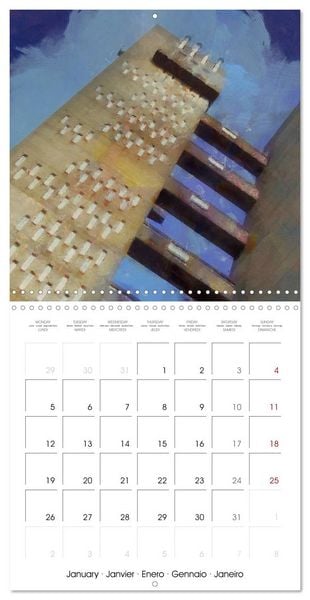 Produktbild: Brutalist Architecture of London (Wall Calendar 2026 12 &times; 12 Inch) CALVENDO 12 Month Wall Calendar