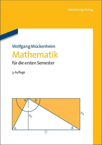 Produktbild: Mathematik f&uuml;r die ersten Semester
