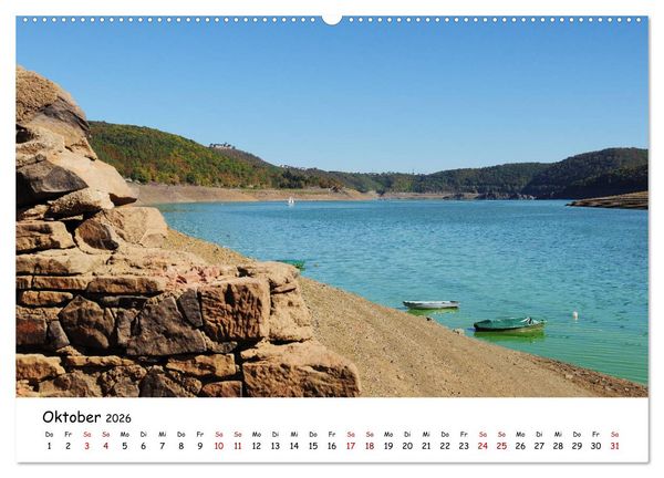 Produktbild: Der Edersee - Das Paradies in Nordhessen (hochwertiger Premium Wandkalender 2026 DIN A2 quer), Kunstdruck in Hochglanz