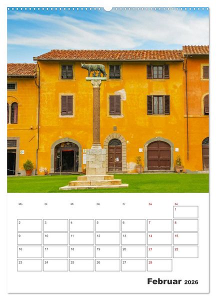 Produktbild: Pisa - Reiseplaner (hochwertiger Premium Wandkalender 2026 DIN A2 hoch), Kunstdruck in Hochglanz