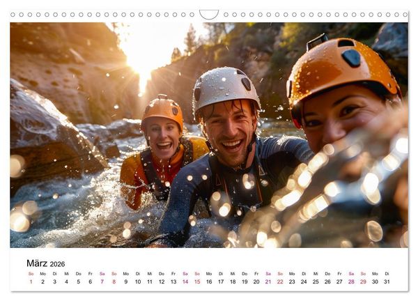 Produktbild: Abenteuer Outdoor (Wandkalender 2026 DIN A3 quer), CALVENDO Monatskalender