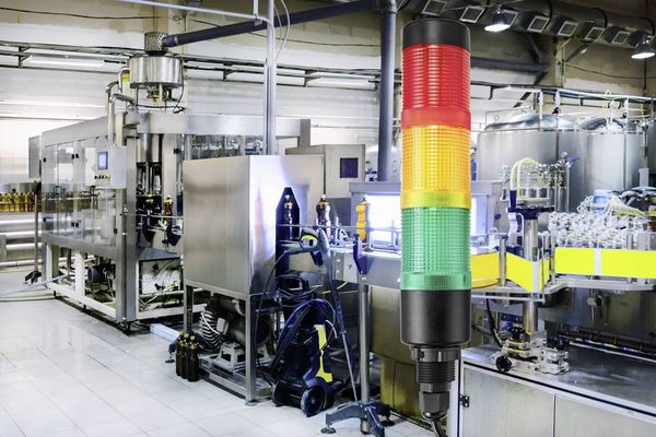 Produktbild: TRU COMPONENTS Signals&auml;ule TC-12835340 TC-HBJD-55A-D/3/RYG/24V/IP65 LED Rot, Gelb, Gr&uuml;n 1St.
